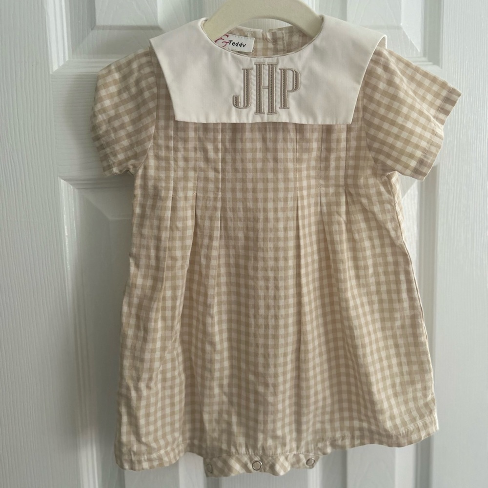 Embroidered smock